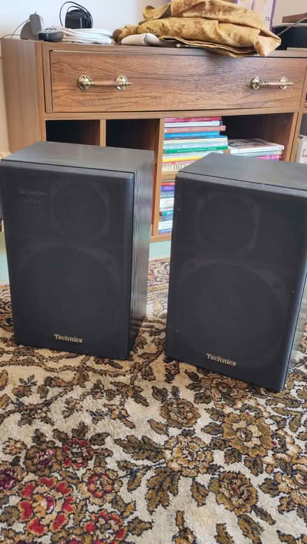 Photo of free Pair of Technics speakers (Alston CA9) #1