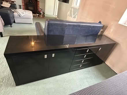 Photo of free Black gloss sideboard (Nr24 2np) #2