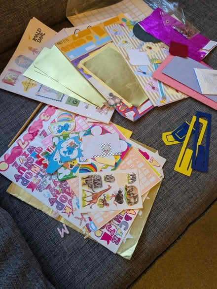 Photo of free Stickers and craft bits bundle (M33) #1