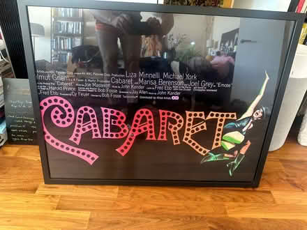 Photo of free Poster in frame (Canary Wharf, E14) #1