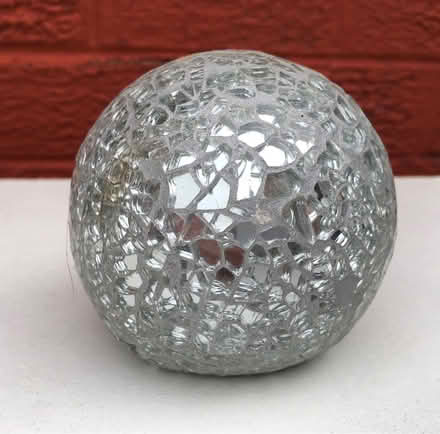 Photo of free Ornament Mirrored Silver Globe (Liverpool L6) #1