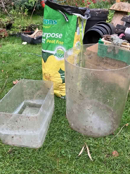 Photo of free Two large glass vessels (Chalkhouse Green RG4) #1