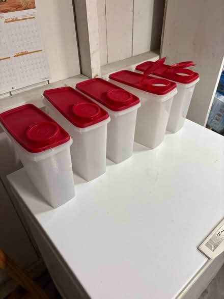 Photo of free Tupperware (59 Larchwood Dr Cambridge MA) #1