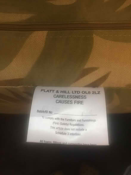 Photo of free Conservatory Chair/Sofa Cushions (Middlewich) #2