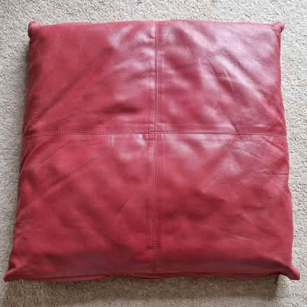 Photo of free Leather cushion /dimple foam inner (CB4 3) #2