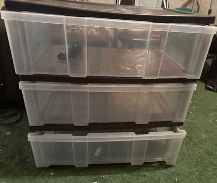 Photo of free Three drawer storage unit (SE Aurora near Southlands Mall) #1