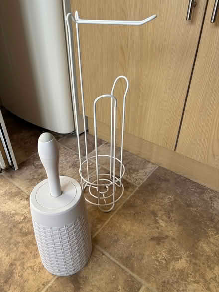 Photo of free Toilet roll holder + brush/combo (LA3 Morecambe) #1