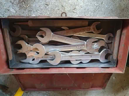 Photo of free Metal box with spanners and files (Ipswich, IP4) #4