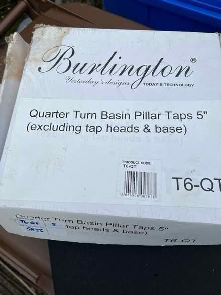 Photo of free Pair of Basin Taps (Ellastone DE6) #2