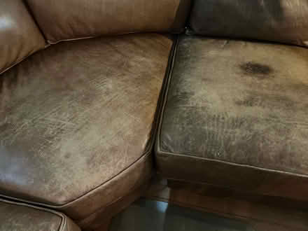 Photo of free Leather sectional sofa (Lyon Park) #3