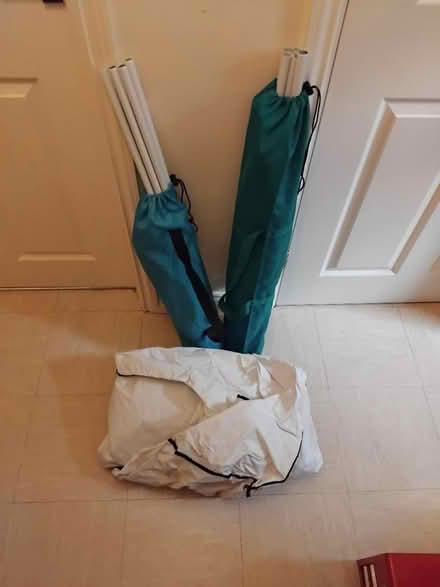 Photo of free Clothes rail with cover (GU34 Medstead) #1