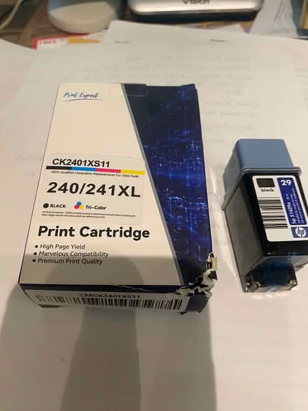 Photo of free two print cartridges (pleasanton downtown) #1