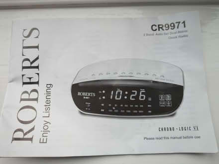 Photo of free ROBERTS Clock Radio (Hertford SG14, Bengeo.) #2