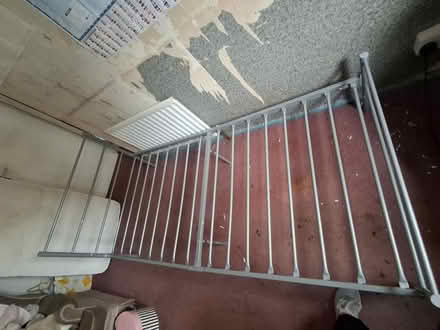 Photo of free Sturdy metal bed frame (BR5) #1