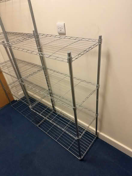 Photo of free Storage shelves 4 tier, and 3 tier (Bushey WD23) #3