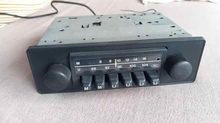 Photo of free Old car radio (Pitshanger W5) #1