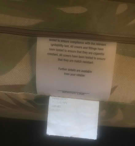 Photo of free Conservatory Chair/Sofa Cushions (Middlewich) #3