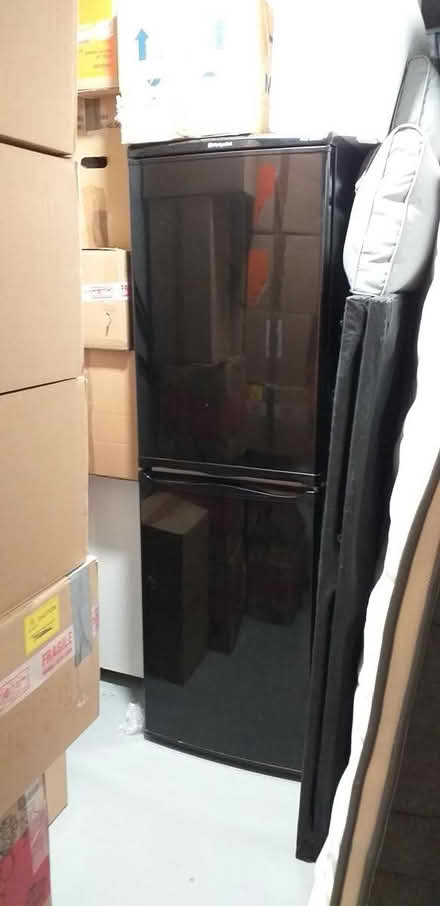 Photo of free Fridge Freezer Black Hotpoint (Litchard, Bridgend CF31) #1