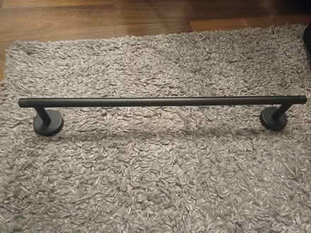Photo of free Black towel rail (SE9) #1
