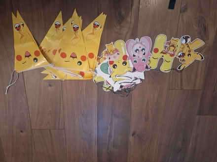 Photo of free Pokemon bunting (Moorfields) #1