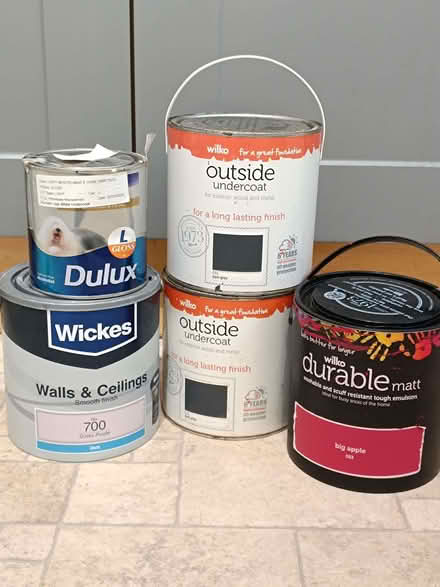 Photo of free Tins of paint still serviceable (Bolton le Sands LA5) #1
