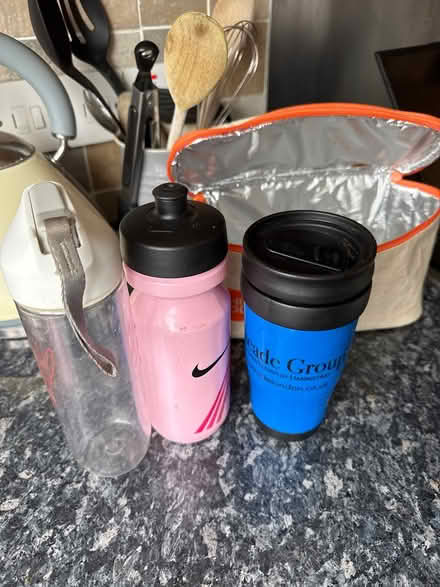 Photo of free Bottles, thermo cup and lunch box (Surbiton KT5) #1