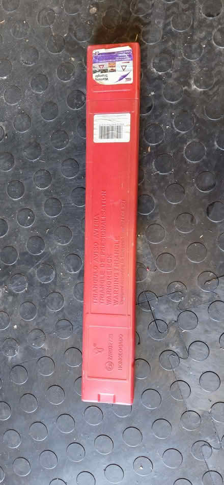 Photo of free Car Warning Triangle - New Unused in original wrapping (Lordship Estate SG6) #1