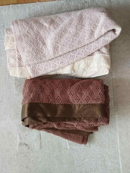 Photo of free 1 single and 1 double blanket (Thorpe Bay SS1) #1