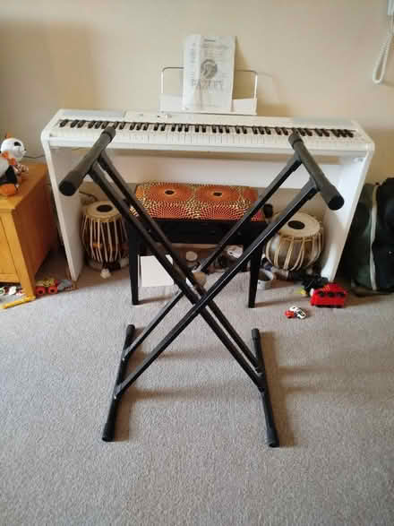 Photo of free Piano keyboard stand (Princes Park) #2