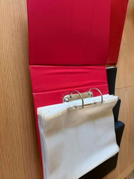 Photo of free Folders/ ring binders (BH17) #2