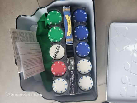 Photo of free Poker Set, New (ST7 4L, Mow Cop) #2