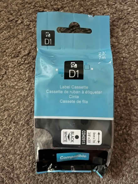 Photo of free Label cassette refill (Twerton) #1