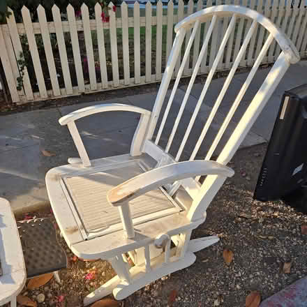 Photo of free Rocking Chair & Footstool (94041) #2