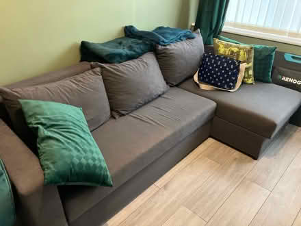 Photo of free Grey sofa bed (Formby L37) #1