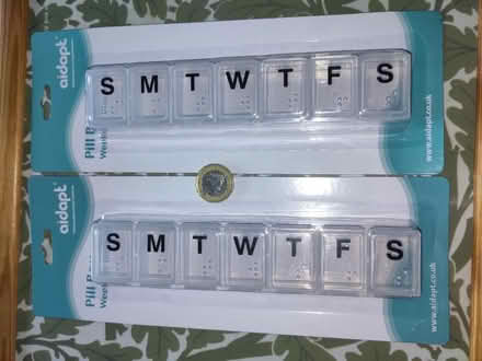 Photo of free 7-day medication dosette boxes (Enfield EN2) #1