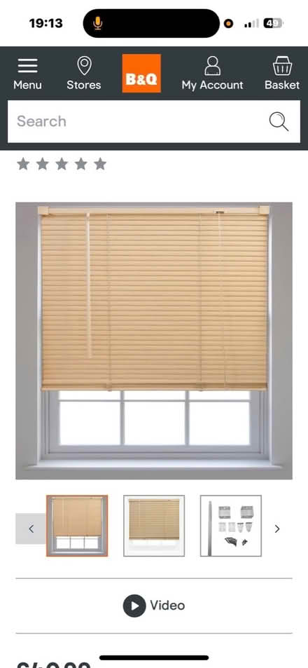 Photo of free Brand new wooden blinds (broken) (Crowthorne) #1