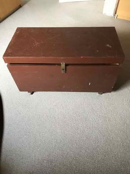 Photo of free Large old wooden chest (Malvern Link WR14) #1