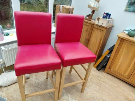 Photo of free 2. Bar stools (Shelton Lock DE24) #1