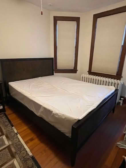 Photo of free Old Queen Mattress (D St. and 6th St. NE) #1