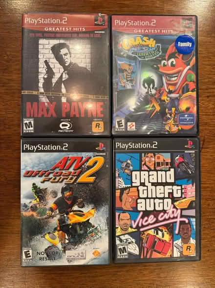 Photo of free PlayStation2 games (Chelmsford, MA) #1