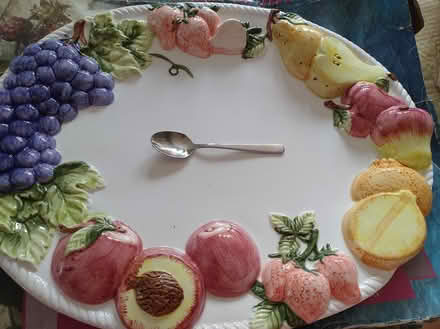 Photo of free Large decorative oval plate (Great Totham) #1