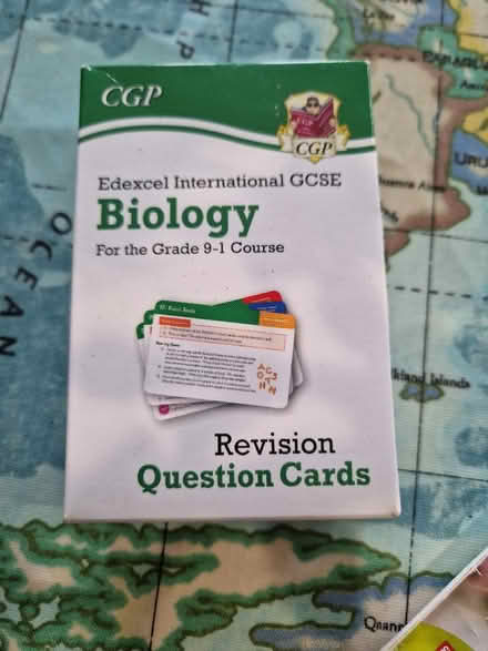 Photo of free Biology revision cards (Sainsburys GL52) #1
