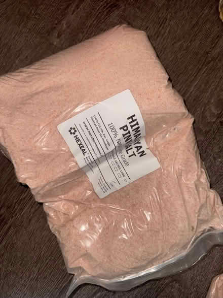 Photo of free Pink Himalayan salt (Croydon) #1