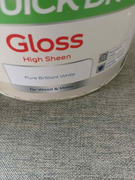 Photo of free White paint (Shepshed LE12) #2
