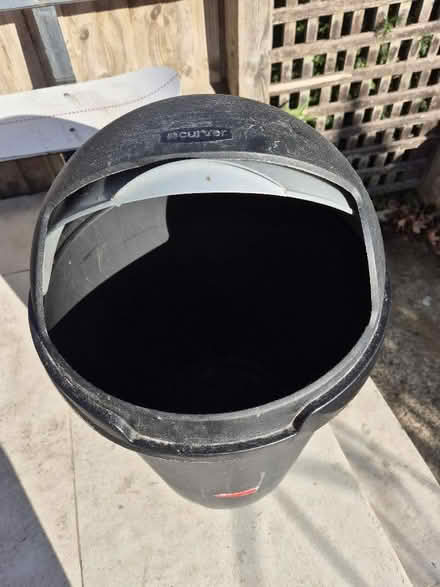 Photo of free Curver black plastic bullet bin 50L (Eton SL4) #2