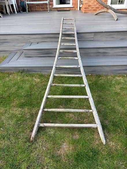 Photo of free Wooden ladder - BEARSTED (Bearsted ME14) #1