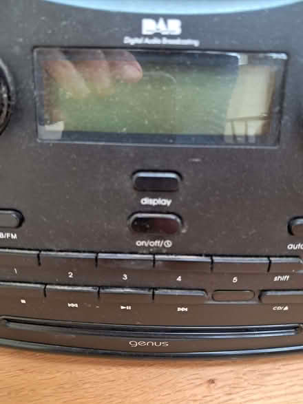 Photo of free DAB Radio/ CD player. (Great Strickland CA10) #3
