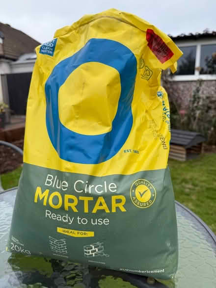 Photo of free Blue circle mortar mix (Field lane Alvaston) #3
