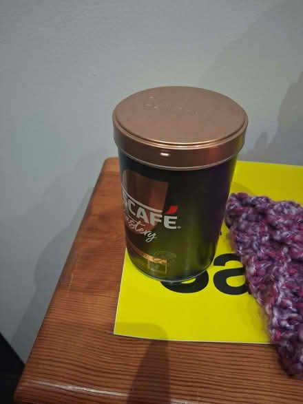 Photo of free Small nescafe tins (Lostock Hall PR5) #1