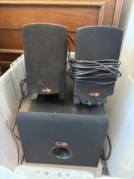 Photo of free Klipsch Speakers w/ amp (North Hollywood-Burbank) #1